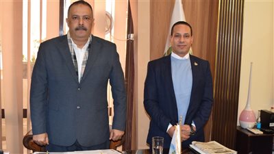 رئيس مياه القناة يلتقي النائب سيد عبد الجليل لبحث مطالب دوائر القصاصين