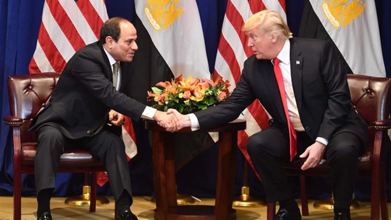 الرئيس السيسي وترامب