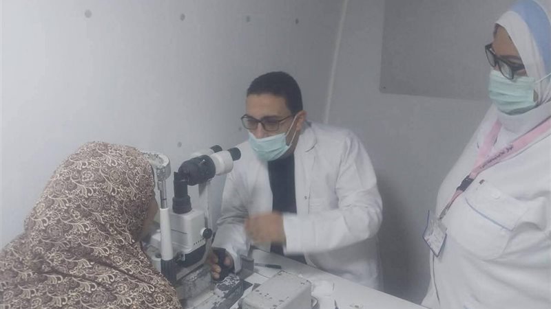 الكشف على ١١٤٥ مواطن