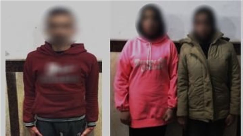 ضبط شخص وسيدتين لاتهامهم