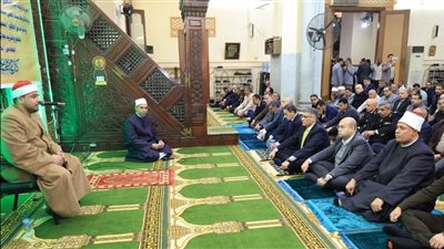 محافظ الجيزة يشهد احتفال أوقاف الجيزة بذكرى الإسراء والمعراج |صور