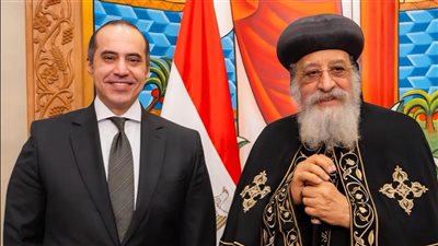 المستشار محمود فوزي يتقدم بخالص دعوات الشفاء لقداسة البابا تواضروس الثاني