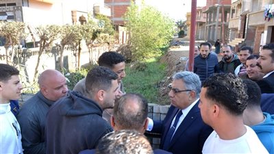 محافظ الدقهلية يتفقد مستوى الخدمات بقرية دميرة مركز طلخا