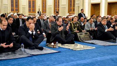 ملوش علاقة بالحكومة الجديدة.. لماذا تواجد عبدالمجيد محمود بجوار الرئيس السيسي؟