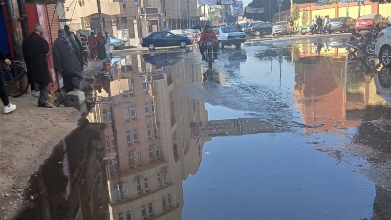 غرق شوارع محكمة نجع