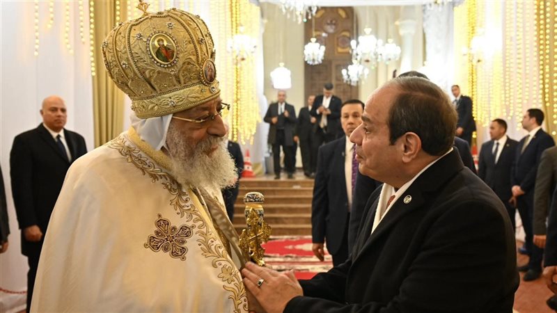 الرئيس السيسي والبابا