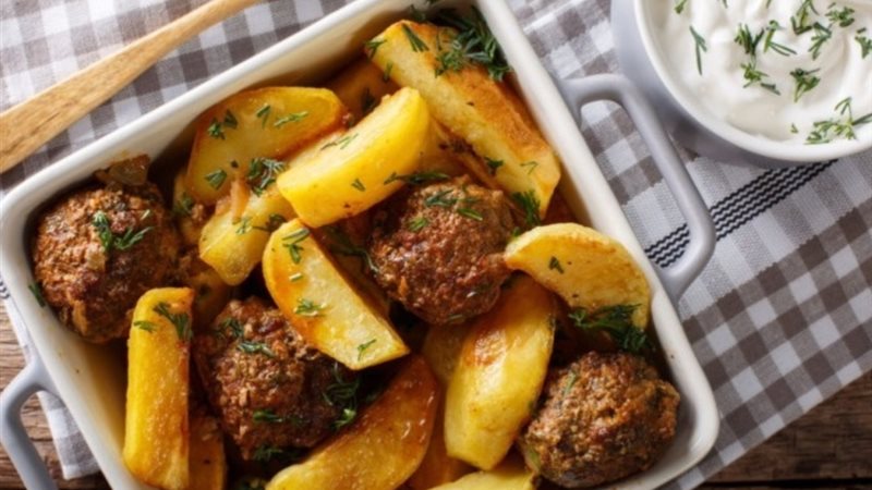 طريقة عمل صينية البطاطس
