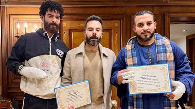 حطّوا حياتهم قدّام النار.. حكاية شابين أنقذا 3 أطفال من حريق هائل بدار السلام