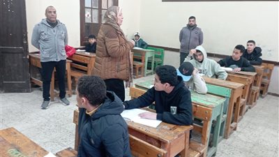  أمل الهواري تتابع أداء 68 ألف طالب لامتحانات الشهادة الإعدادية ببنى سويف 