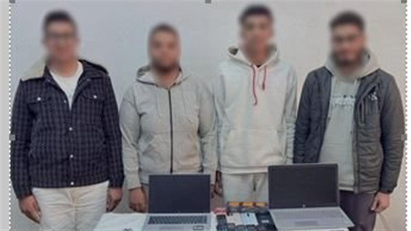 المتهمون عقب القبض