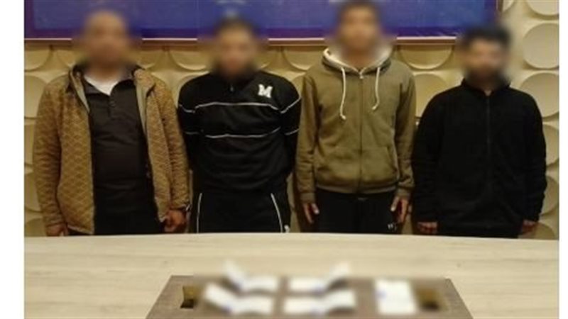 المتهمون عقب القبض