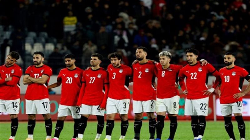 لاعبو منتخب مصر