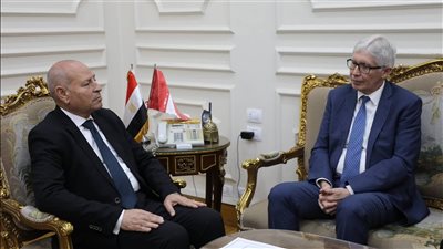 محافظ القاهرة يبحث مع سفير بيرو تعزيز التعاون الثقافي والسياحي |صور 
