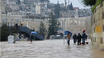 الأمن الأردني يحذر من المنخفض الجوي: ابتعدوا عن مجاري السيول 