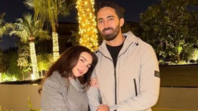 هدية ربنا ليا .. وصلة غزل بين مي عز الدين وزوجها أحمد تيمور في عيد ميلادها