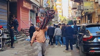 محافظ الدقهلية يتابع حملة لإزالة الإشغالات بشارع الجلاء وجيهان بالمنصورة
