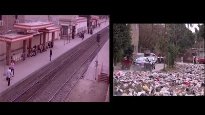 النقل تناشد المواطنين بمنع إلقاء المخلفات على السكك الحديدية حفاظًا للأرواح
