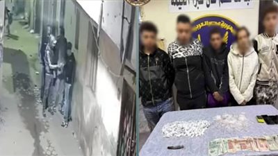 بعد تداول فيديو.. سقوط تاجرى مخدرات وثلاثة متعاطين بالقليوبية