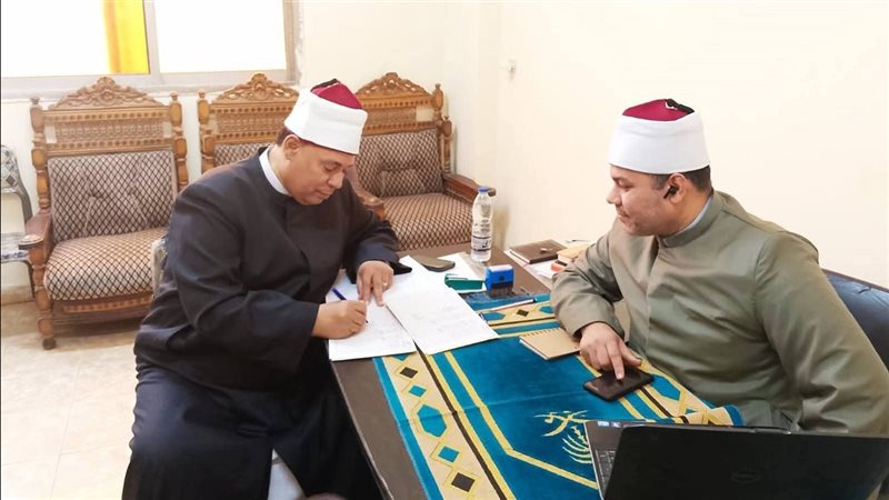 جانب من الزيارة 
