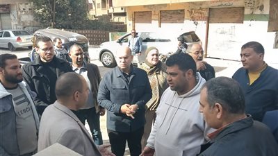 نائب محافظ الجيزة يتفقد قري المنوات وميت شماس وميت قادوس بمركز أبوالنمرس