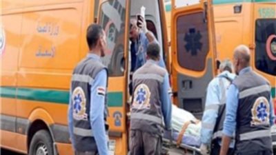  بالاسماء إصابة 5 أشخاص إثر تصادم بين سيارتين ميكروباص بطريق دمنهور بالبحيرة