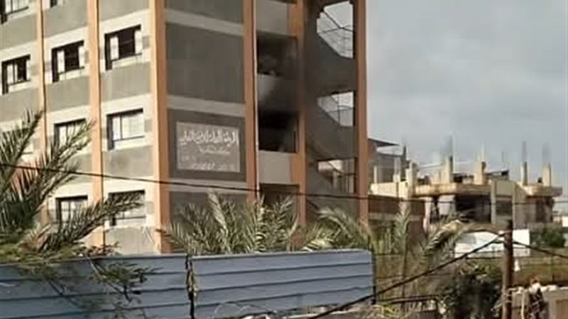حريق المدرسة 