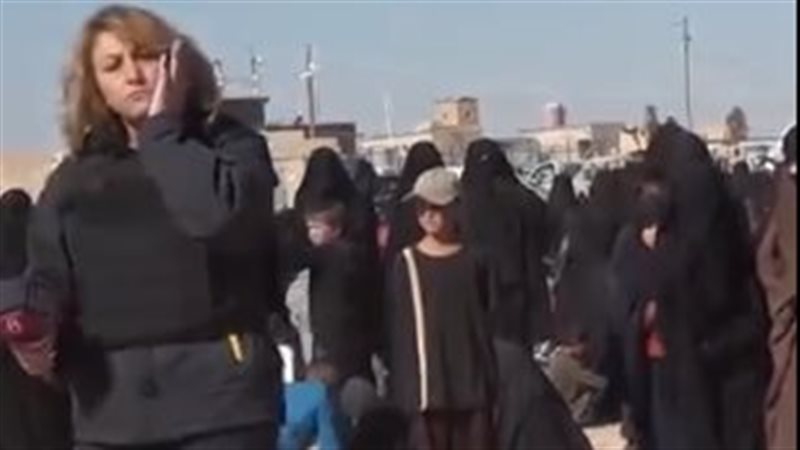  مراسلة قناة كردية