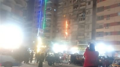 النيابة العامة تنتدب المعمل الجنائي للوقوف علي أسباب حريق مطعم حضرموت