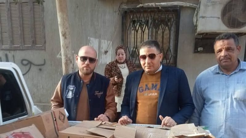 جانب من مضبوطات الحملة