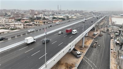 بدء التشغيل التجريبي لمشروع توسعة ورفع مناسيب  كوبري العامرية