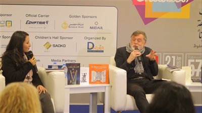 معرض الكتاب.. ماتي فيشينك.. عرض كتاب ومجموعة من المسرحيات باللغة العربية