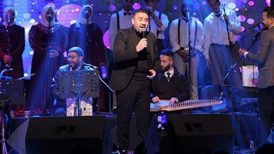 مجد القاسم وناجي عبدالجليل لأول مرة بحفل ساقية الصاوي | صور