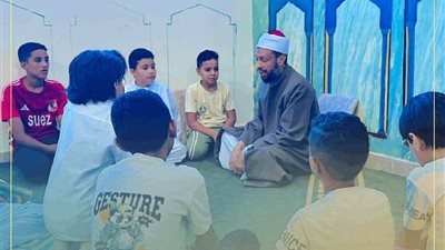 اجراء فعاليات البرنامج التثقيفي للأطفال بأوقاف السويس