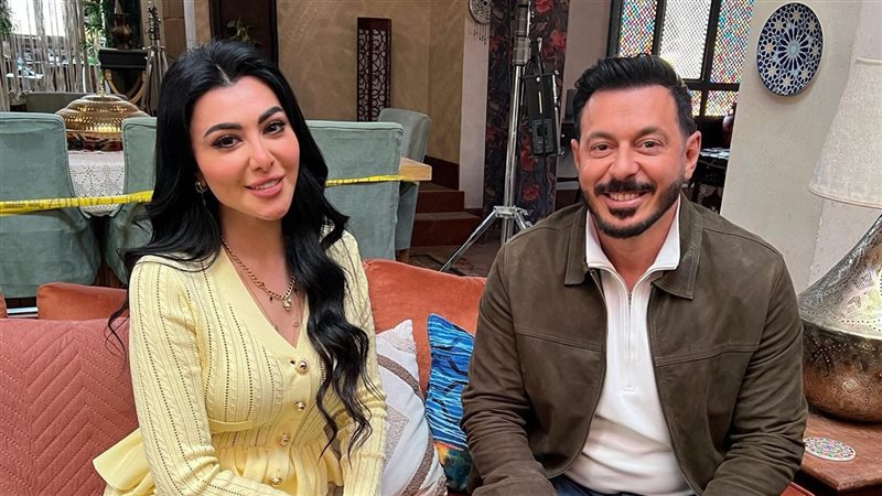 مصطفى شعبان وميرهان