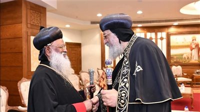 كاثوليكوس المشرق يرفع صلواته وقداسته البابا تواضروس الثاني بعد إجرائه الطبي