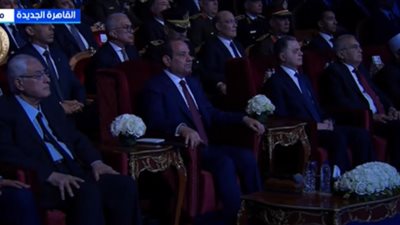الرئيس  عبد الفتاح السيسى يشاهد عرضا فنيا بعنوان «قصة وطن» 