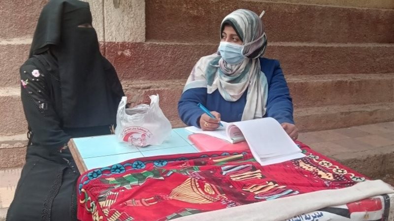 جانب من أعمال القافلة