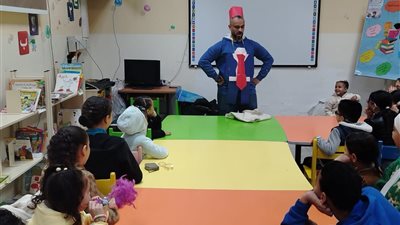 مكتبة مصر العامة بدمنهور تنظم ورش حكي وألعاب تفاعلية للأطفال