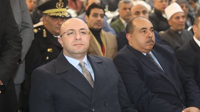 محافظ بني سويف يشيد بتضحيات رجال الشرطة في حفظ الأمن والتنمية