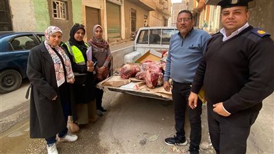 غير صالحة.. ضبط 80 كيلو لحوم فاسدة داخل ثلاجة بالأقصر