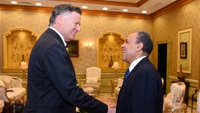 عبد العاطي يستقبل نائب وزير الخارجية الأمريكي لبحث الشراكة والقضايا الإقليمية