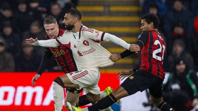 محمد صلاح في مباراة