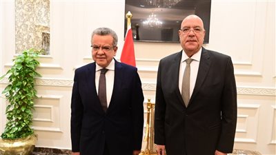 لتهنئته بمنصبه.. المستشار هشام بدوي يستقبل رئيس الجهاز المركزي للمحاسبات 