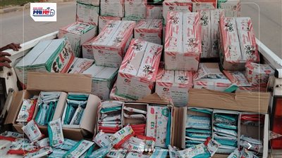 التموين يضبط 4032 عبوة بسكويت منتهية الصلاحية قبل بيعها للمواطنين بالفيوم 