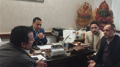 وكيل وزارة الصحة بدمياط يستقبل اللجنة التنسيقية لمتابعة جاهزية التأمين الصحي