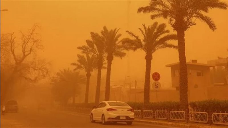 عاصفة ترابية