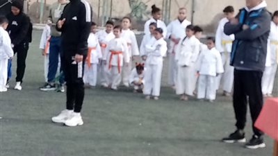 بمشاركة واسعة للنشء مركز المثلث للتنمية الشبابية بالسويس ينظم بطولة للكاراتيه