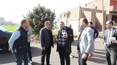 إستكمال رصف وتوسعة طريق وصلة العدوة بالشرقية بنسبة تنفيذ 97٪