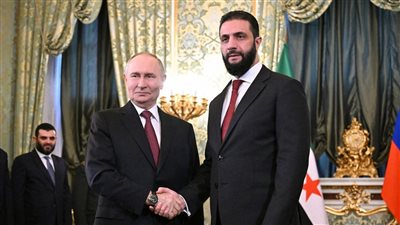 للمرة الثانية.. أحمد الشرع يجري زيارة إلى روسيا للقاء بوتين غدا 
