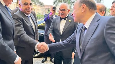 وزير العدل يصل احتفالية اليوبيل القرمزي لهيئة قضايا الدولة